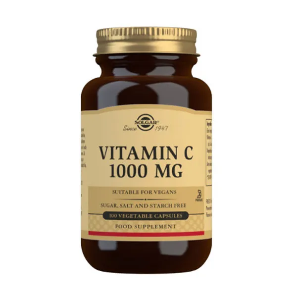 

Добавка против старения Vitamina C Solgar, 100 UD