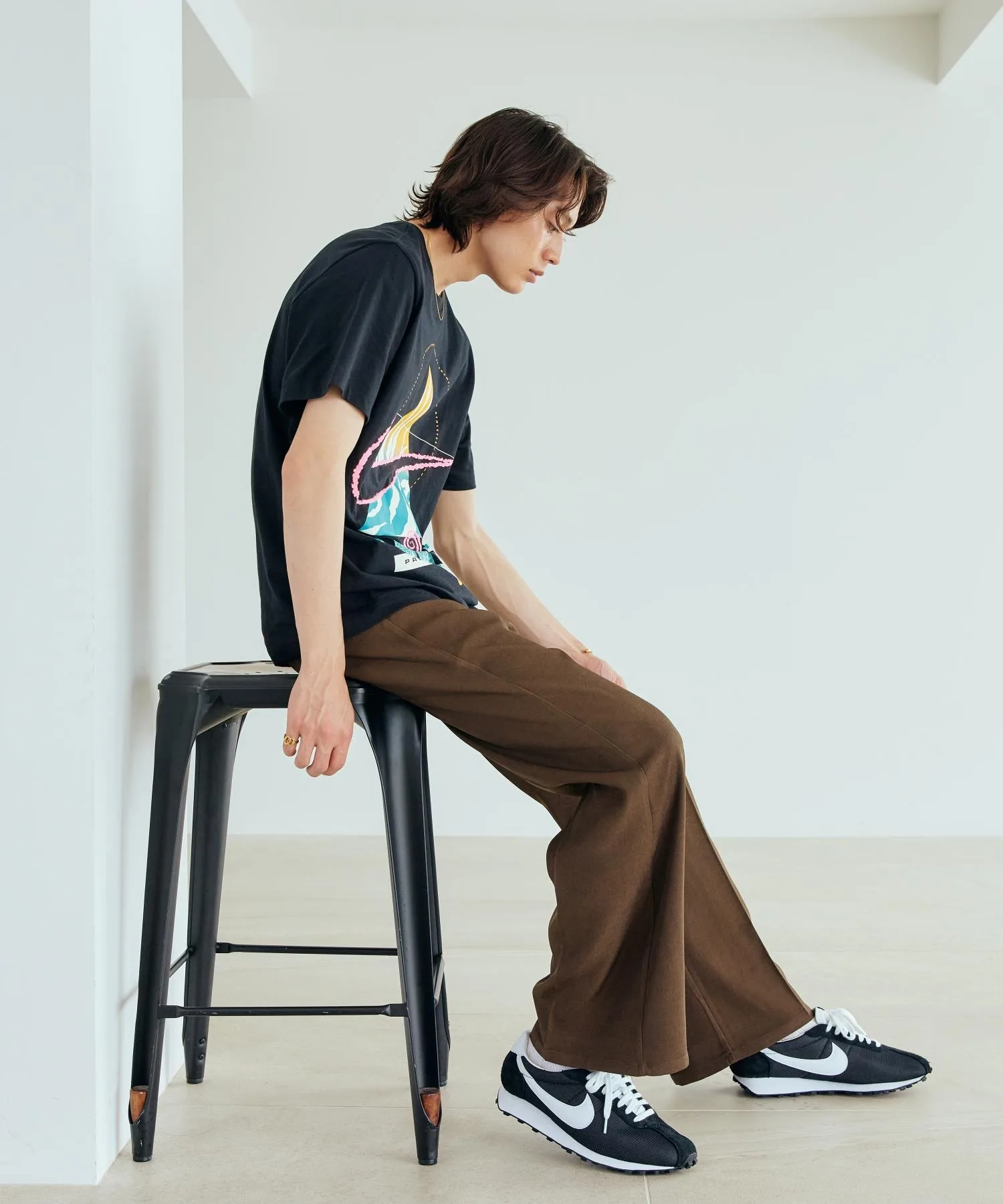 Мужские кроссовки Nike LD-1000 HJ4687-002 чёрные — фото 3