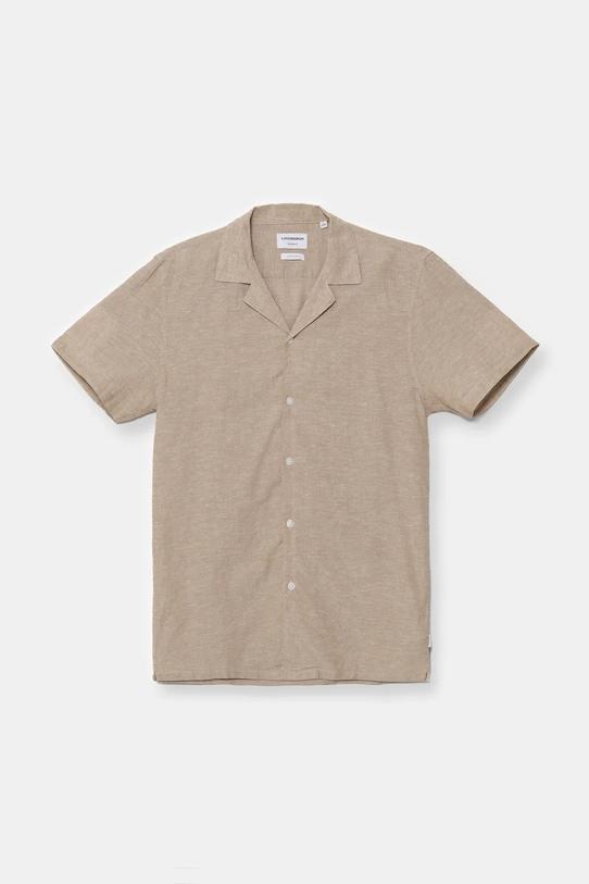 

Льняная рубашка Lindbergh, бежевый