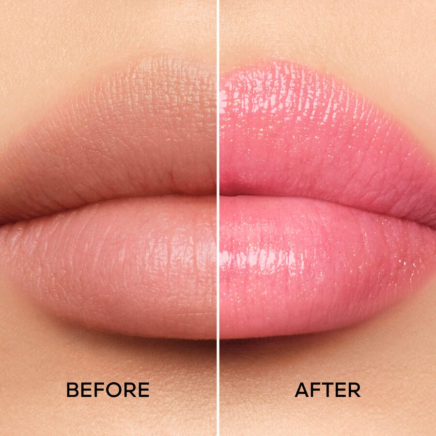 Увлажняющий тонирующий бальзам для губ Kiss Kiss Bee Glow GUERLAIN, 0.1 oz/3.2 g, 358 Pearly Rose — фото 3