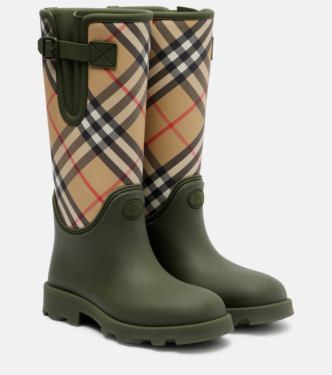 Резиновые сапоги Marsh Check Burberry, Loch