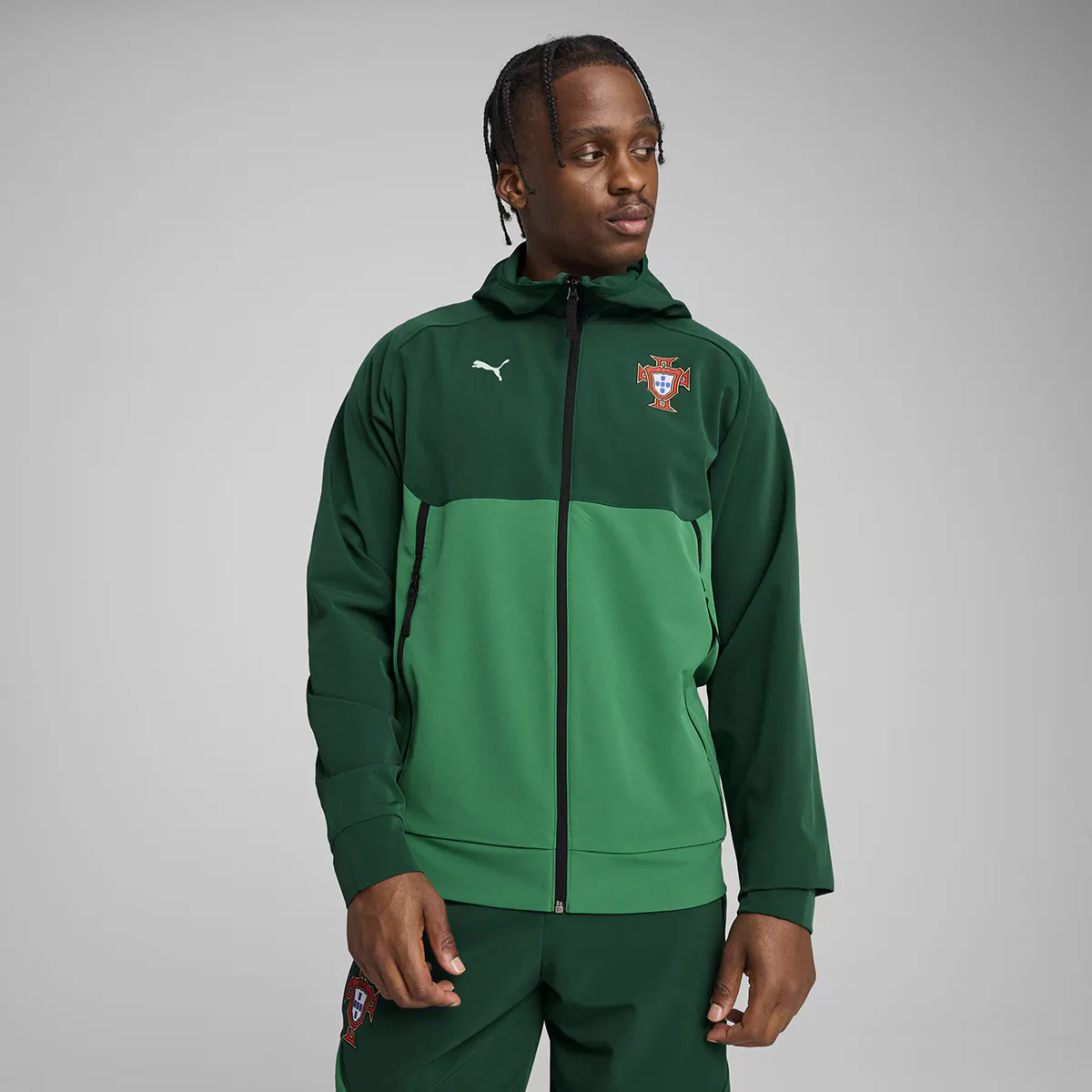 

Куртка сборной Португалии по футболу FPF для мужчин Puma, зеленый