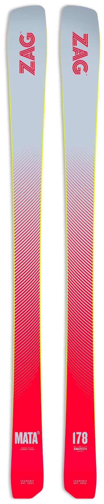 

Новые лыжи ZAG Mata Ti Red 2026 173см