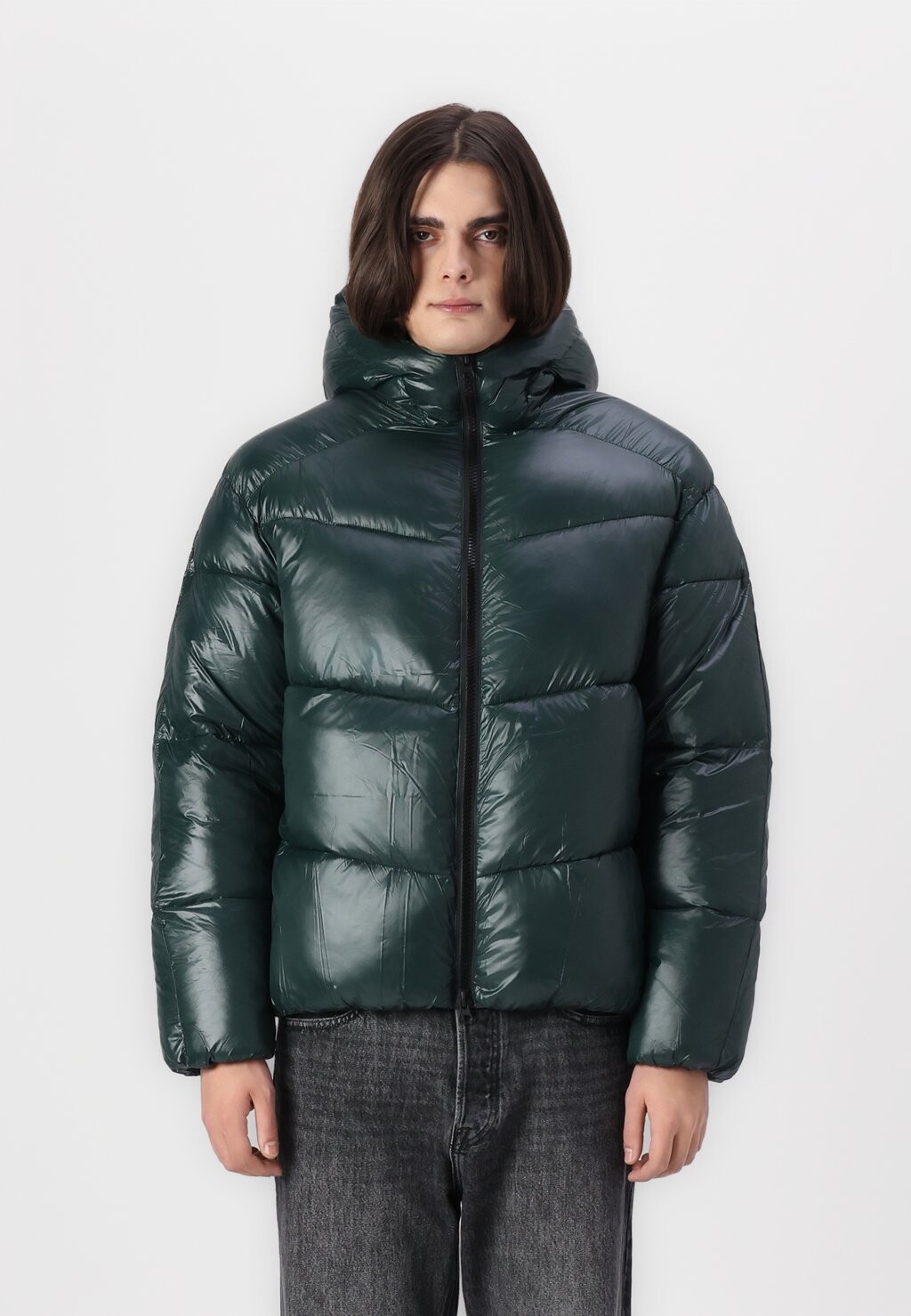 

Зимняя куртка JCOREFLEX PUFFER JACKET Jack & Jones, темно-зеленый