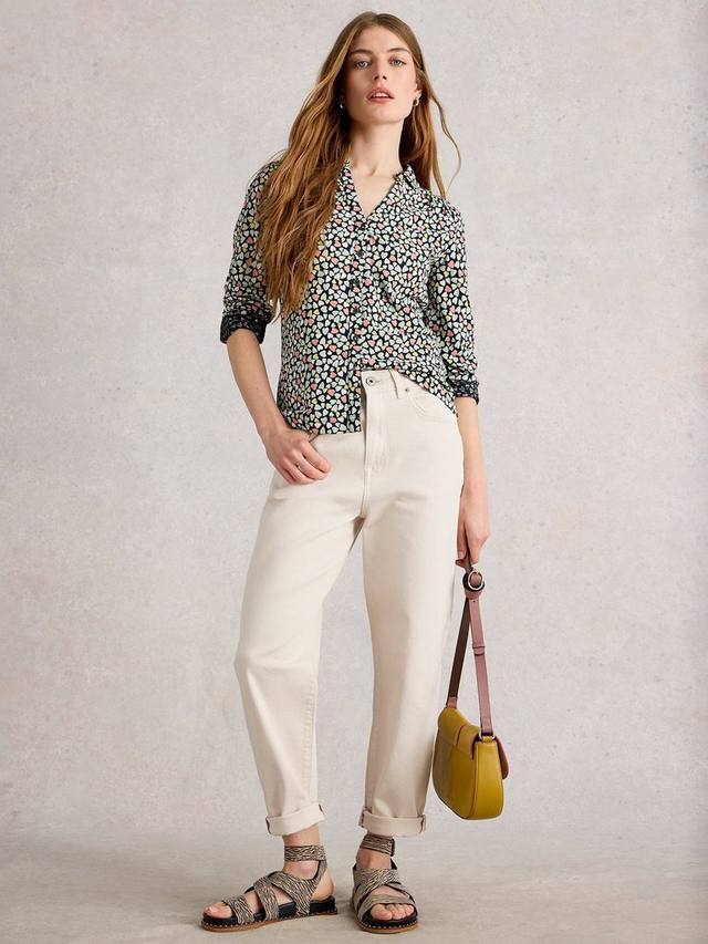 

Футболка Annie с принтом в виде сердца из хлопкового джерси White Stuff