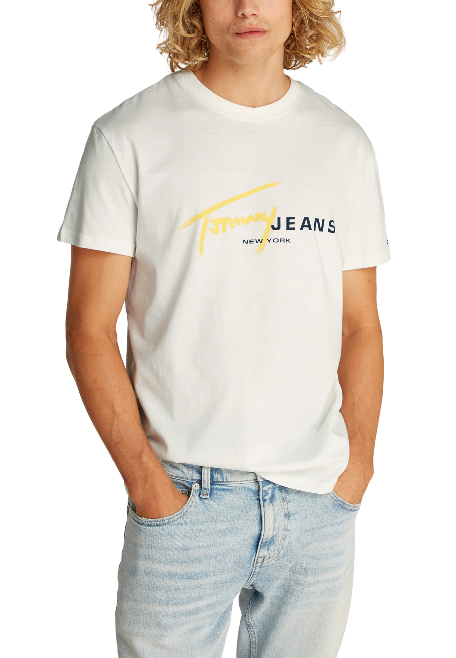 

Футболки Tommy Jeans, белый