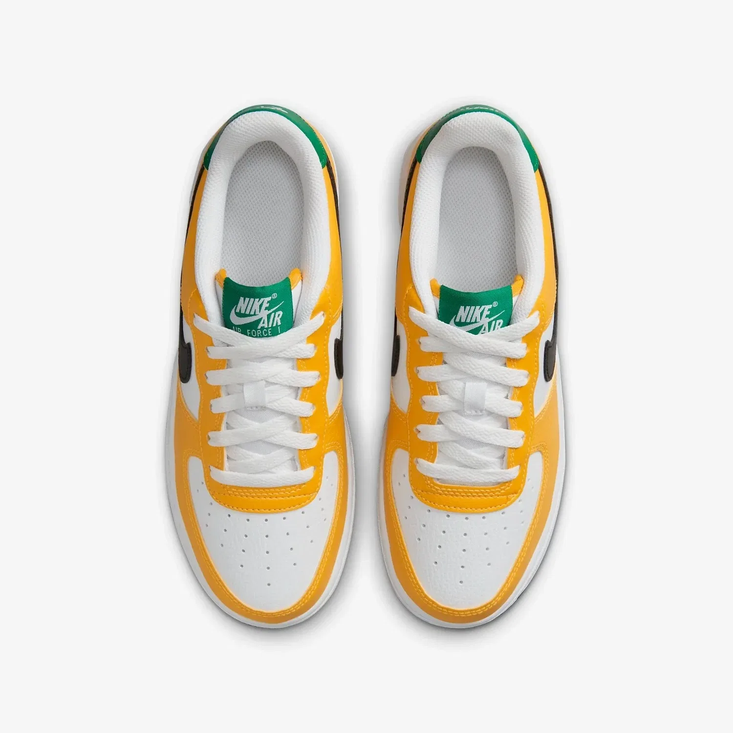 Кроссовки Nike Air Force Low FN8008-700, желтые, в стиле Lifestyle HTAT142 — фото 4