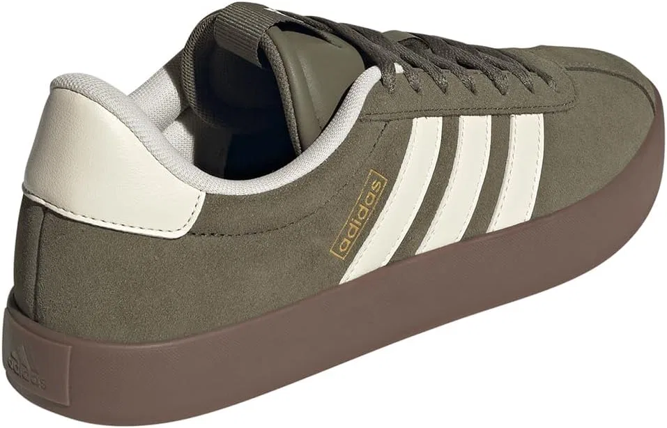 Мужские кроссовки Adidas Vl Court 3.0, Olive Strata Cream White Gum5 — фото 3