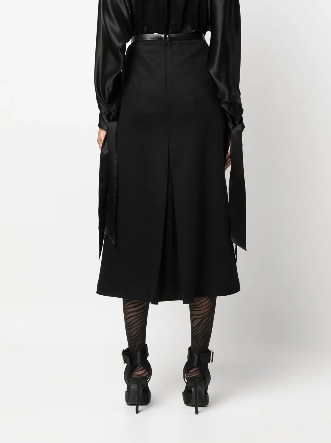 Черная юбка Saint Laurent — фото 4