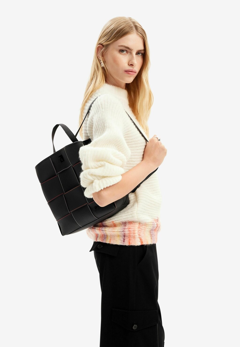 

Рюкзак S Stitching Desigual, черный