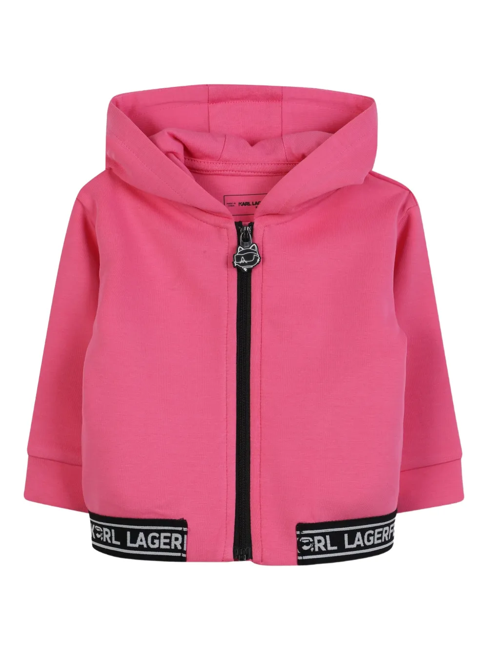 

Спортивный костюм с логотипом KARL LAGERFELD KIDS, розовый