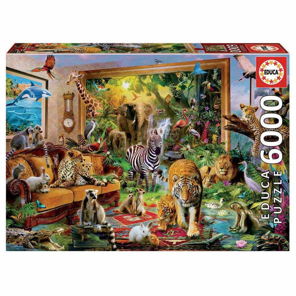 

Деревянный пазл Educa Entrando En La Habitación, 6000 деталей, мультиколор