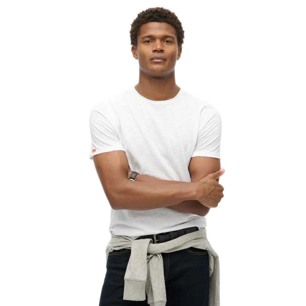 

Футболка с коротким рукавом Superdry Raw Edge Slub, белый