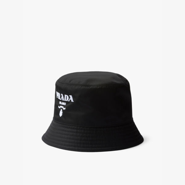 

Панама из переработанного полиамида Re-Nylon Prada, черный