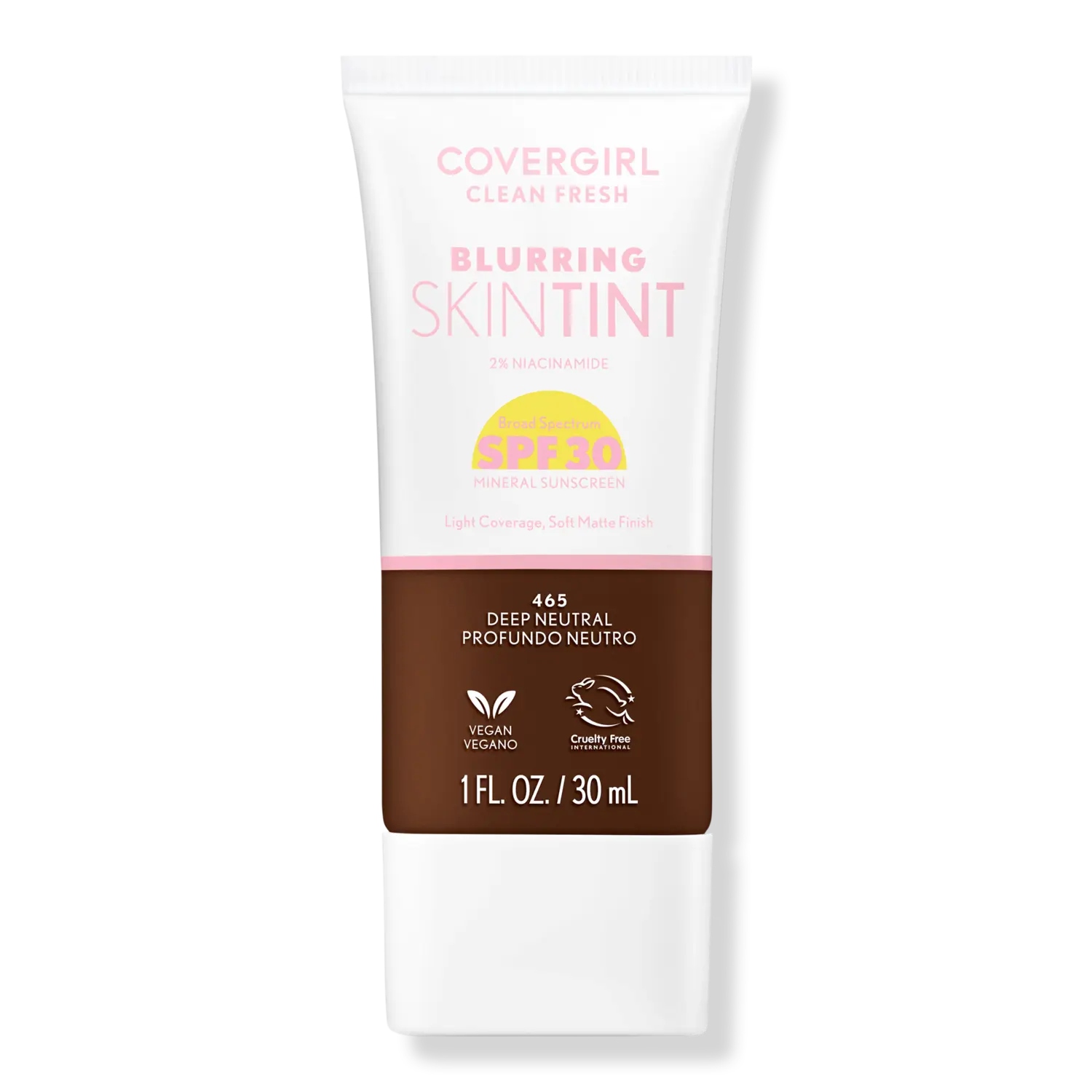 

Освежающий тонирующий крем для лица Clean Fresh Blurring Skin Tint SPF 30 CoverGirl, Deep Neutral
