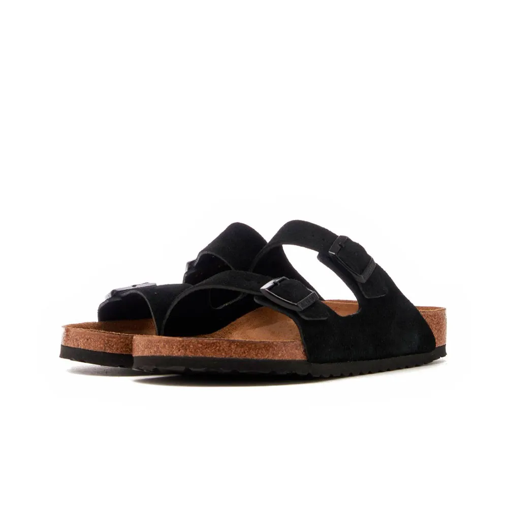 

Сандалии Birkenstock Arizona Suede, черный