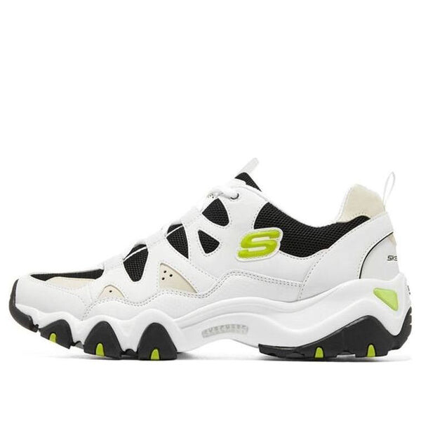 

Кроссовки d'lites 2.0 'white black green' Skechers, белый