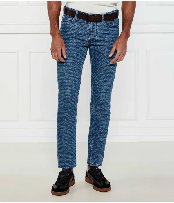 Джинсы J75 Slim fit Emporio Armani, синий — фото 3