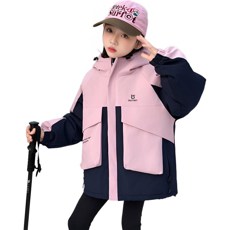 

Утепленная куртка для детей 3-7 лет PROTECTCAMEL, розовый