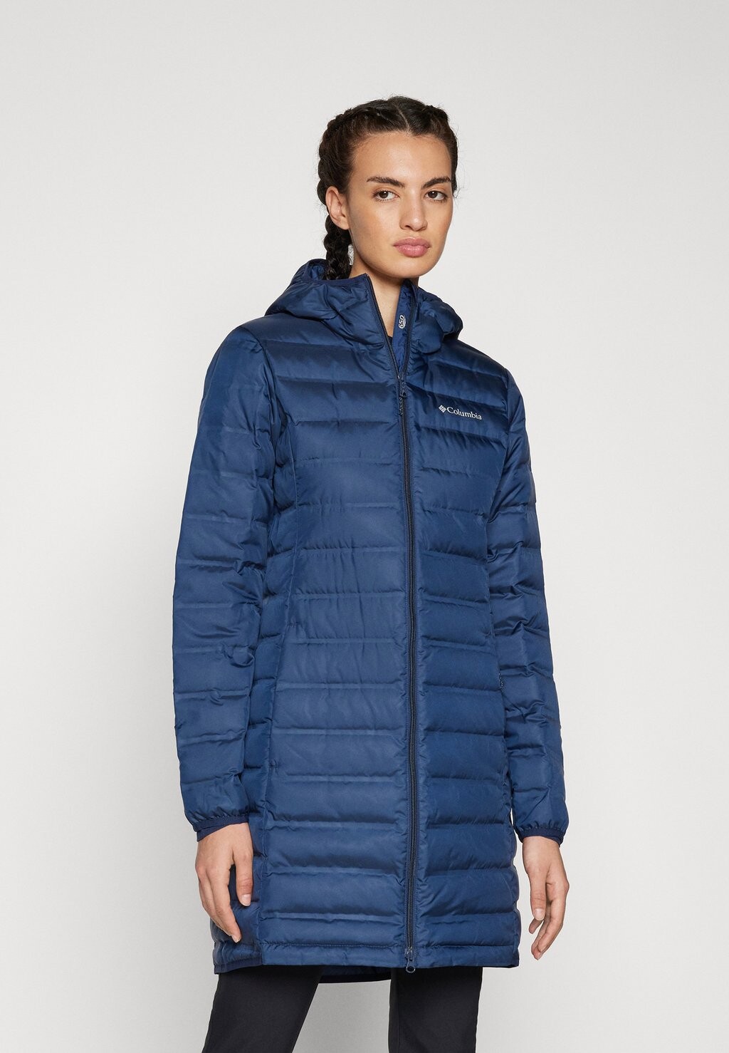 

Пуховое пальто LAKE 22™ II DOWN LONG HOODED JACKET Columbia, темно-синий