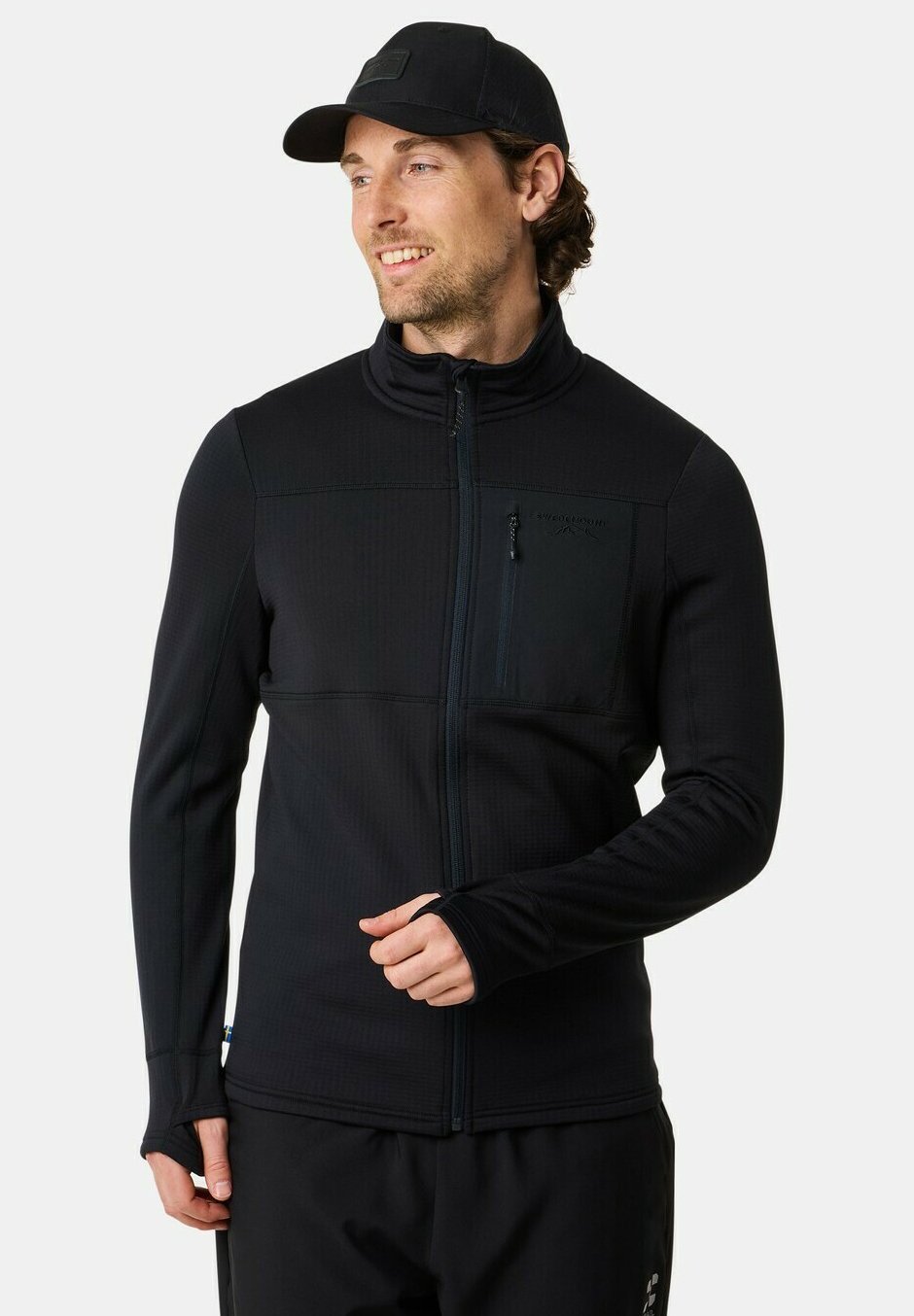 

Тренировочная куртка TRONDHEIM MIDLAYER FULL ZIP Swedemount, черный