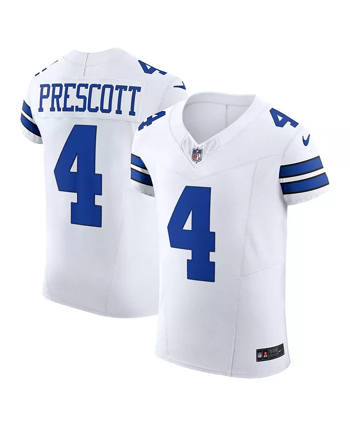 

Мужская белая элитная джерси Dallas Cowboys Vapor F.U.S.E. Dak Prescott Nike