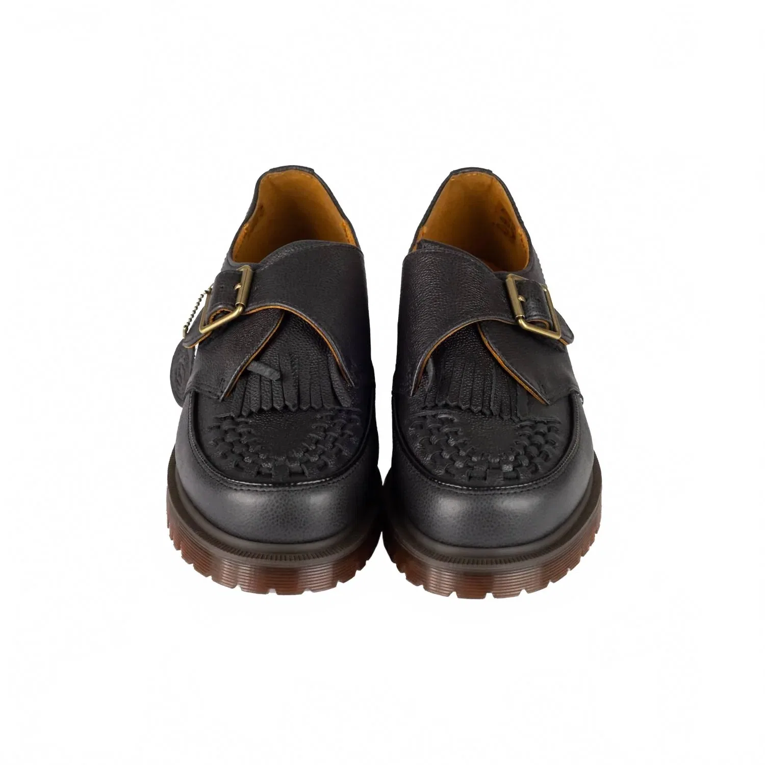 Dr Martens Мужские монашеские туфли Ramsey Monk KLT черного цвета — фото 2