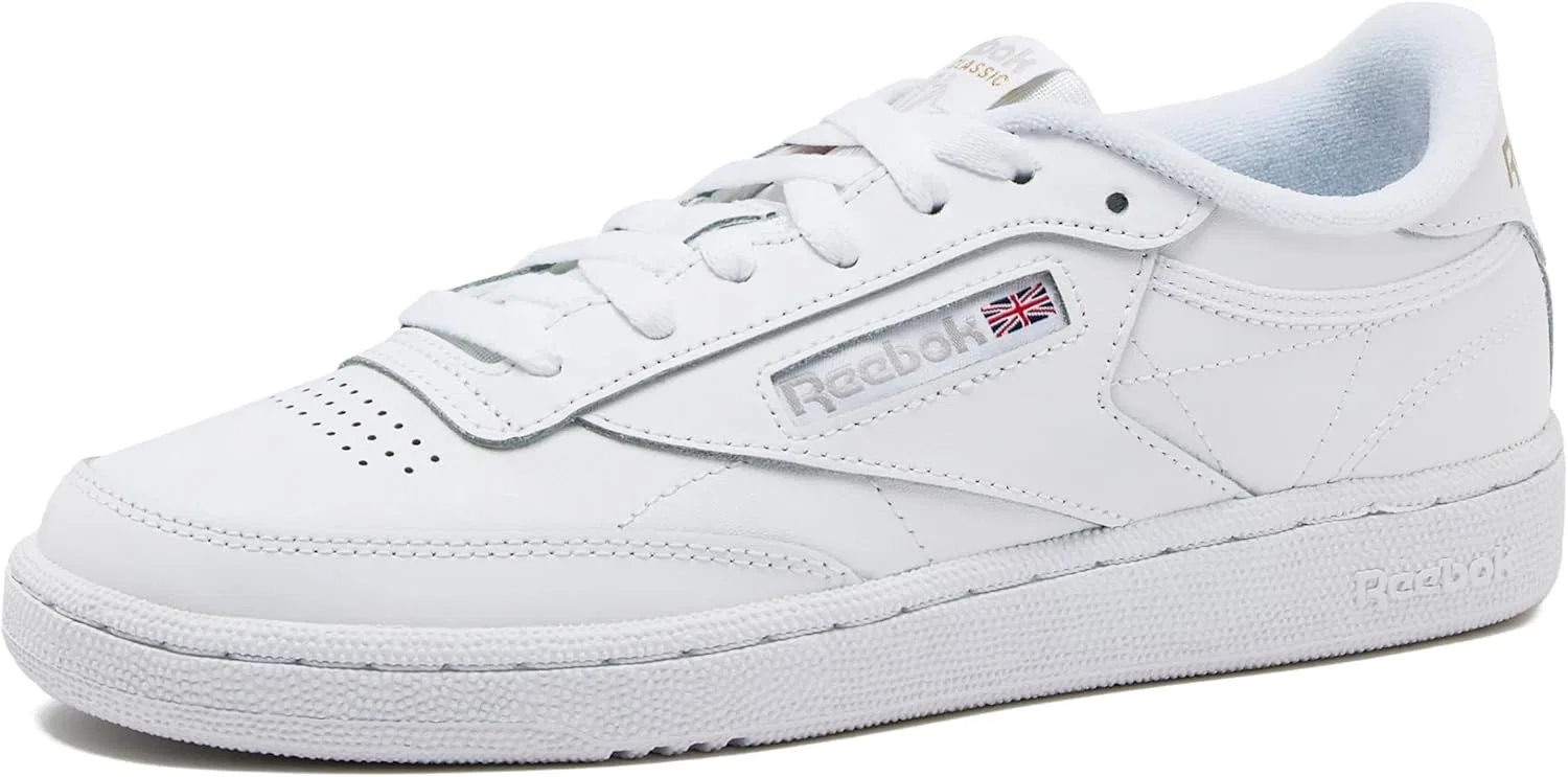 Женские кроссовки Reebok CL Lthr 153954 Amazon Renewed, 2-White Grey