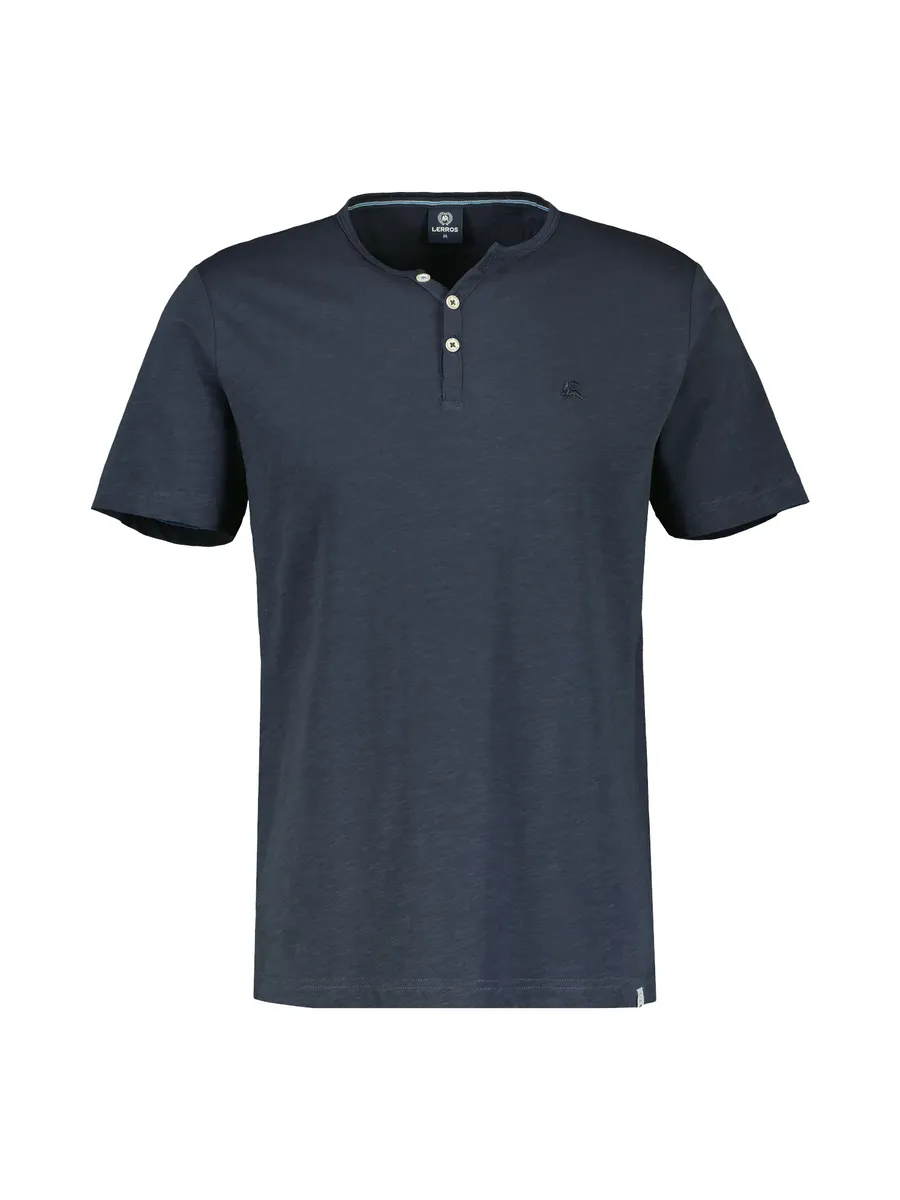

Футболка LERROS Henley " Рубашка LERROS Basic Henley ", синий