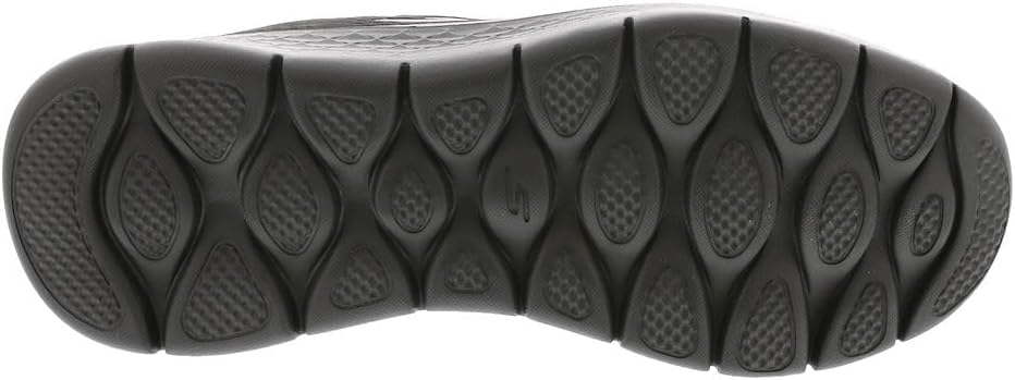 Мужские слипоны Skechers Respected - LoletoMoc с эластичной шнуровкой, черный — фото 4