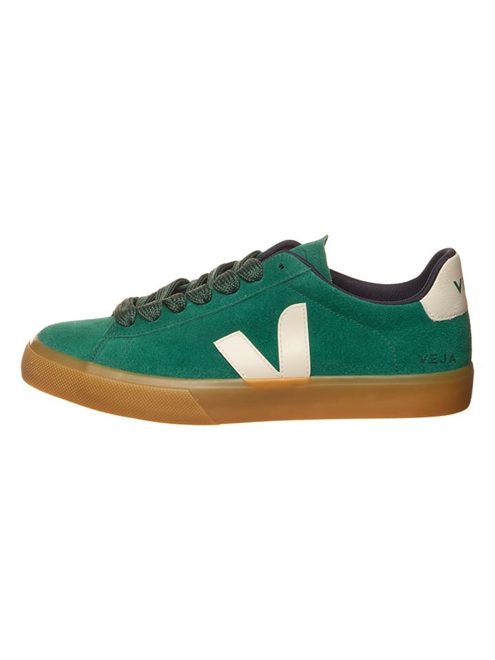 

Кроссовки на шнуровке Veja Leder-Sneakers Campo Bold, цвет Grün/Creme