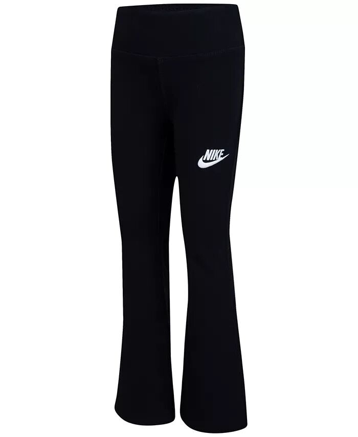 

Леггинсы с расклешенными штанинами для маленьких девочек Dri-FIT Nike, зеленый