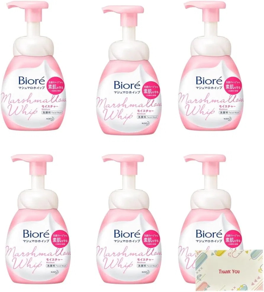 Набор Kunutonn — Biore Marshmallow Whip Moisture, , набор 6 шт, 150 мл