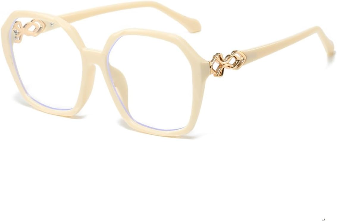 

Ретро-модные солнцезащитные очки для женщин, классические, винтажные, элегантные, большого размера, с защитой от УФ-излучения UV400, для активного отдыха VFDHN, Beige Clear