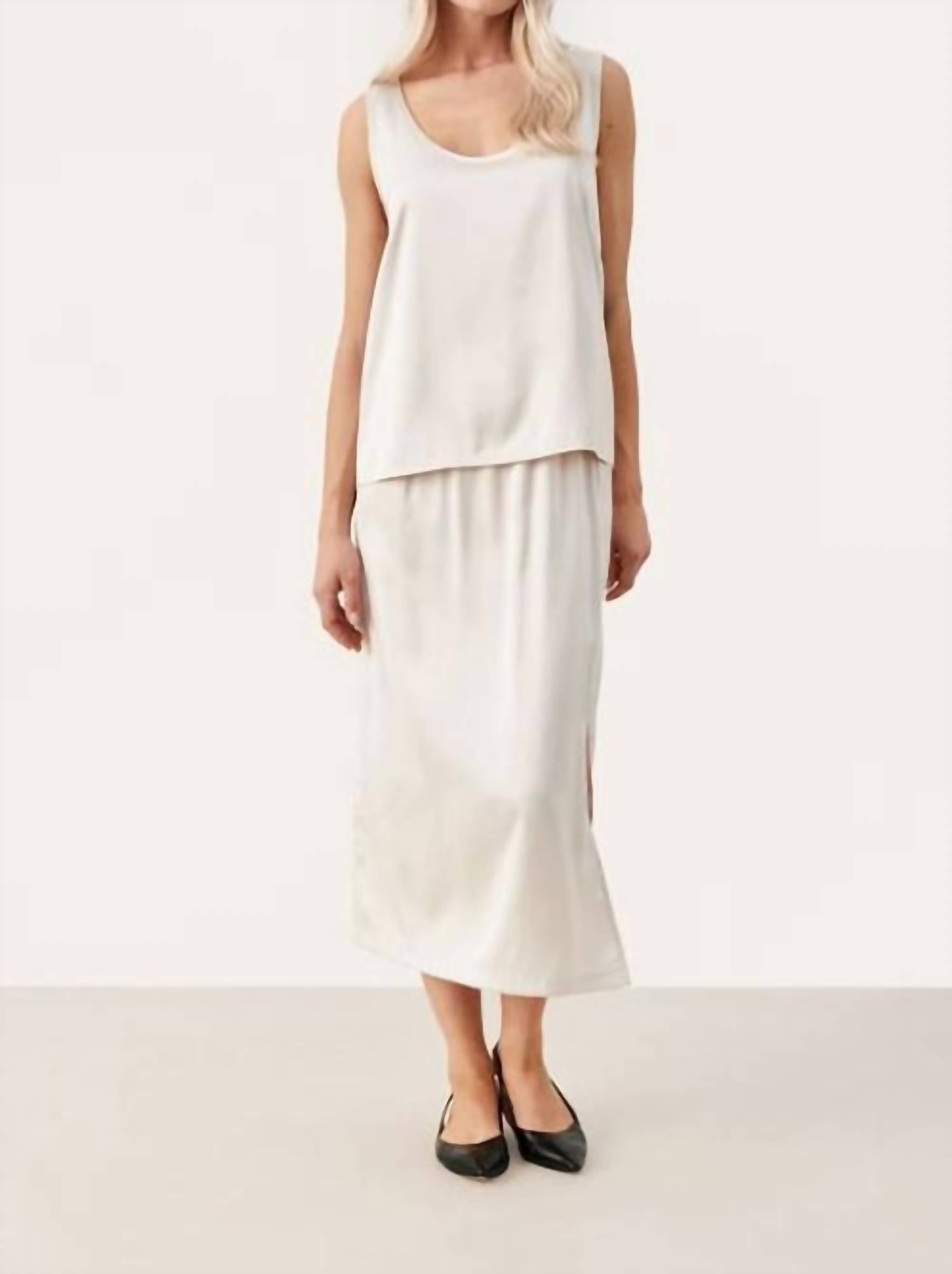 

Dodo Сатиновая ками топ в цвете шампань Part Two, Champagne