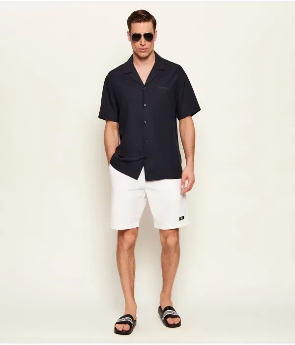Шорты regular fit Emporio Armani, белый — фото 2