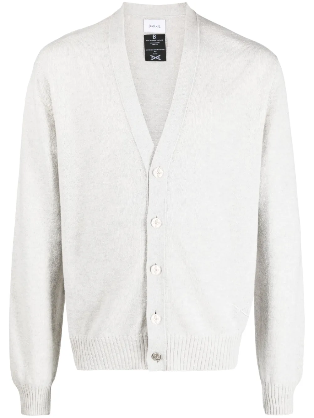

Кашемировый кардиган B Label Barrie, серый