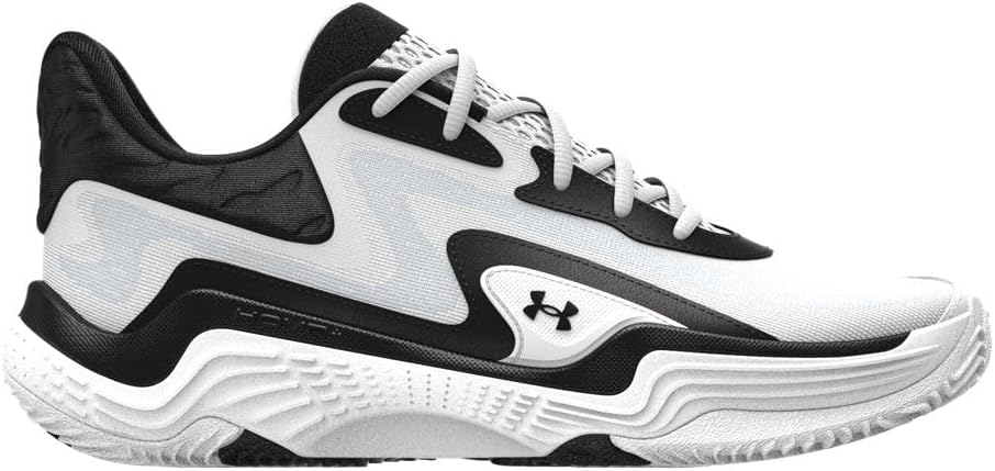 

Кроссовки для баскетбола Under Armour Unisex UA Spawn 7 - легкие и дышащие, черный