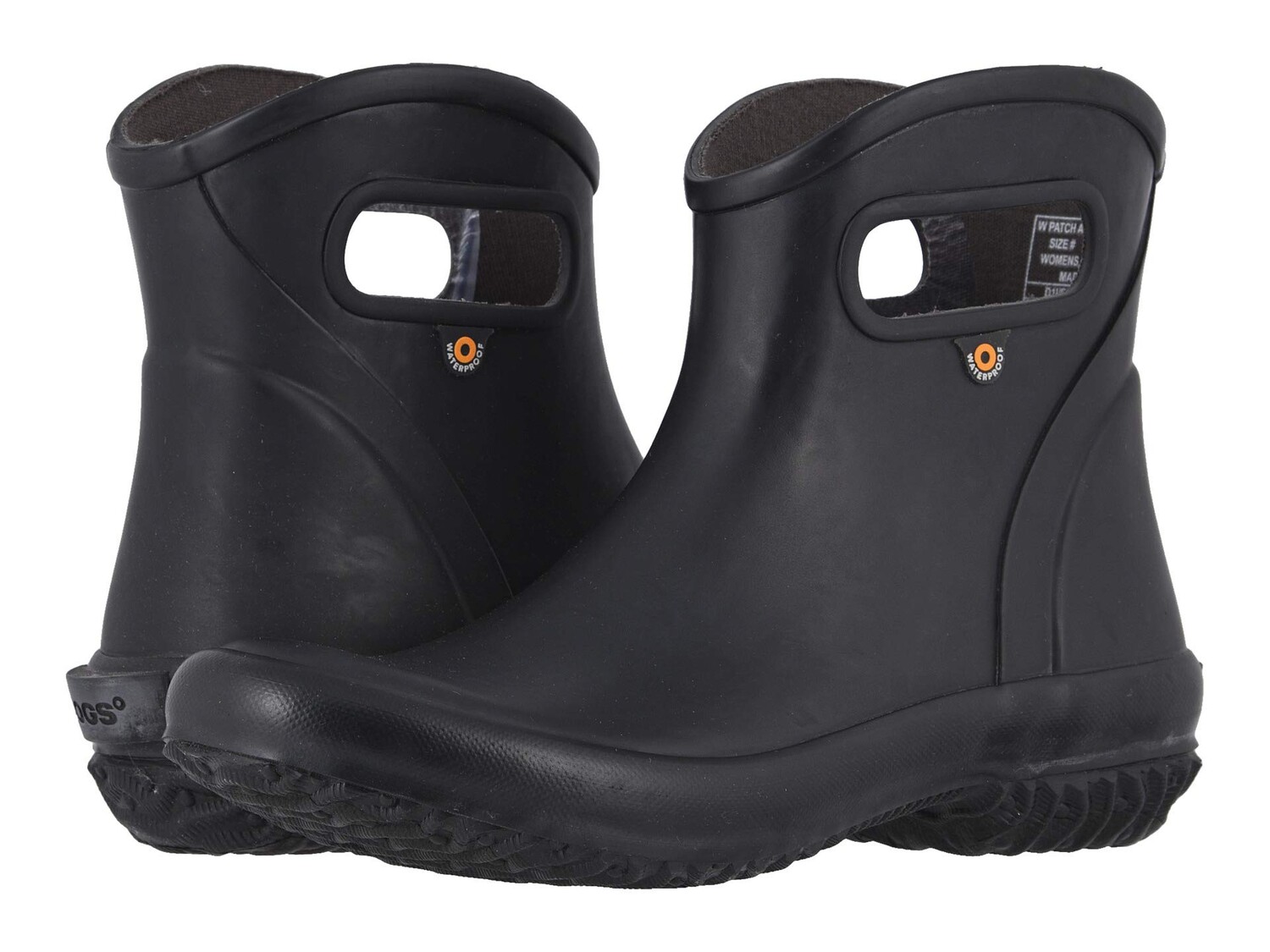 

Ботинки Bogs Patch Ankle Boot Solid, черный