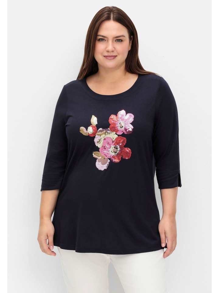 

Футболка sheego, цвет tiefblau