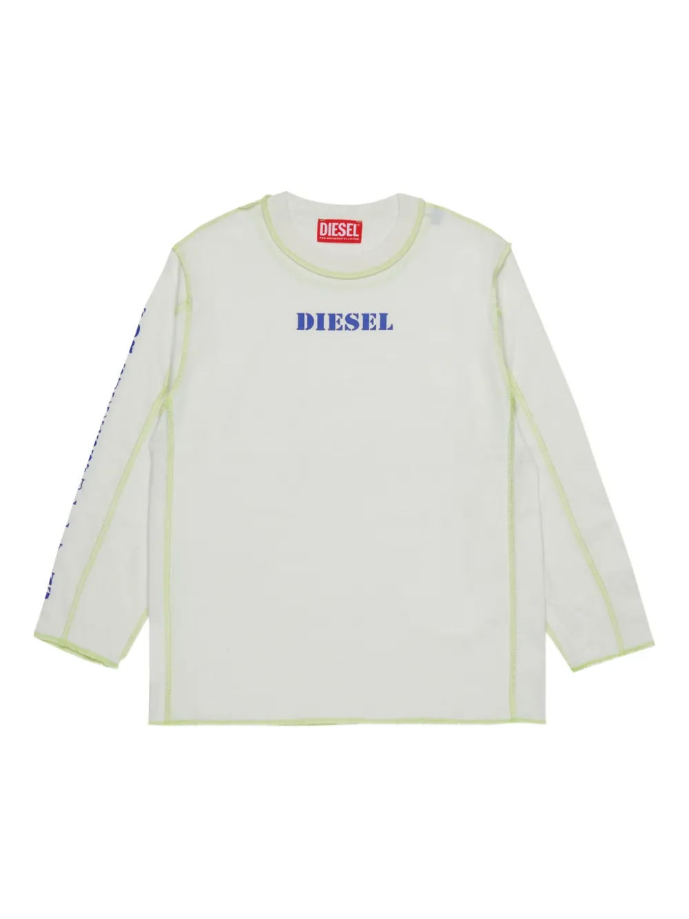 

Футболка с логотипом Diesel Kids, белый
