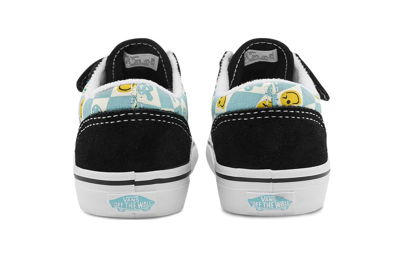 Кроссовки Vans Old Skool Toddler Shoes TD, черный — фото 4