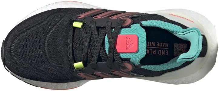 Кроссовки Adidas Ultraboost 22 для детей и подростков, черный/мятный — фото 4