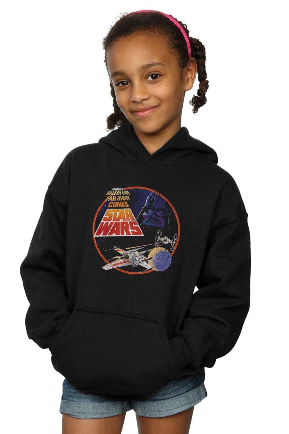 

Толстовка From A Galaxy Far Away Star Wars, черный