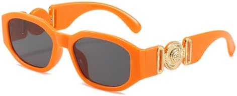 

Винтажные модные очки 2027 года, маленькие прямоугольные солнцезащитные очки для женщин, градиентные квадратные солнцезащитные очки с защитой от УФ-излучения UV400 MTZJH, C7