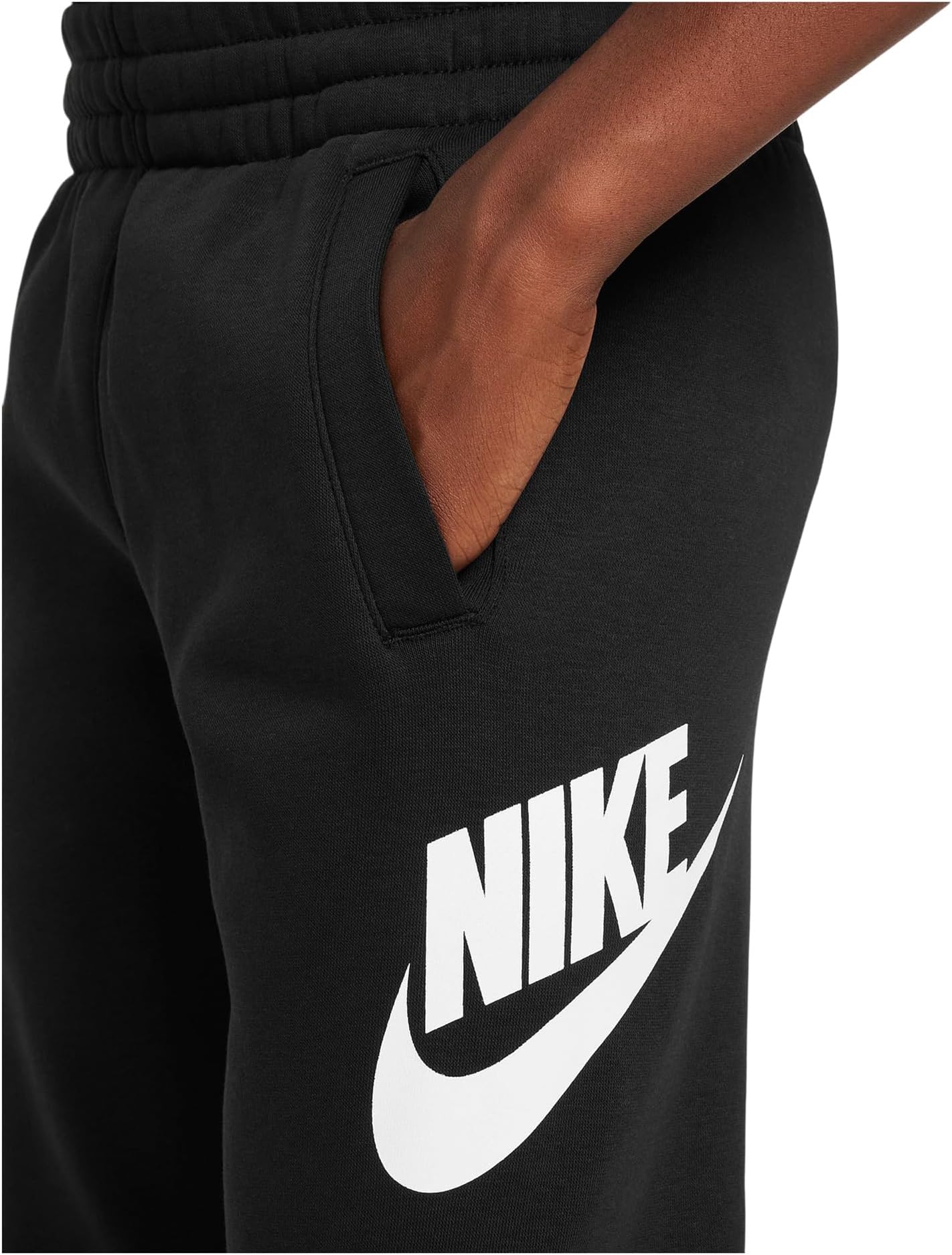 Брюки Nike Kids Club Fleece Joggers, черный — фото 3