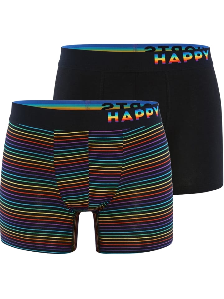

Трусы боксеры Happy Shorts, цвет rainbow stripes