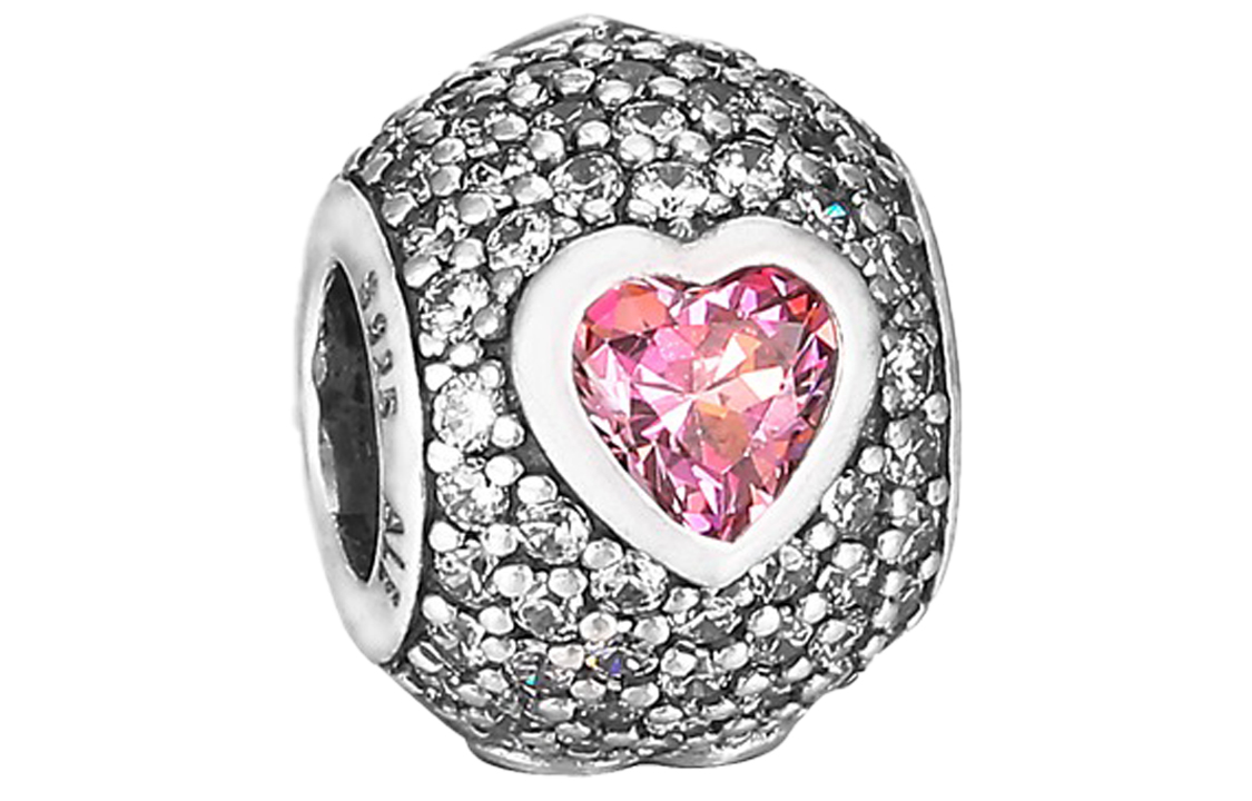 

Pandora 925 Sterling Silver Jewelry Accessories Women's Silver/Pink