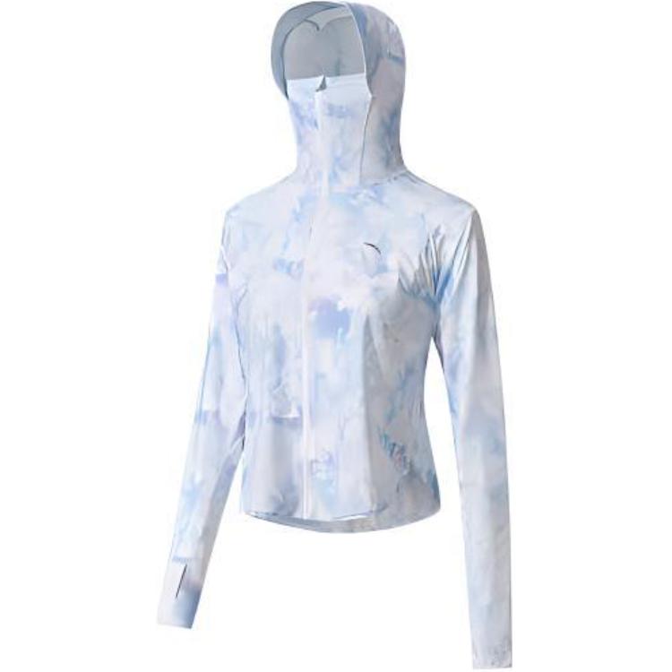 

ANTA Женская одежда для защиты от солнца, Light Dusk Blue/All over Print