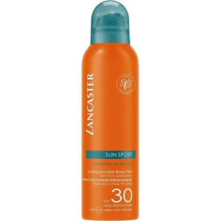 

Sun Sport Cooling Invisible Body Mist Spf30 200 мл Солнцезащитный крем широкого спектра действия, Lancaster